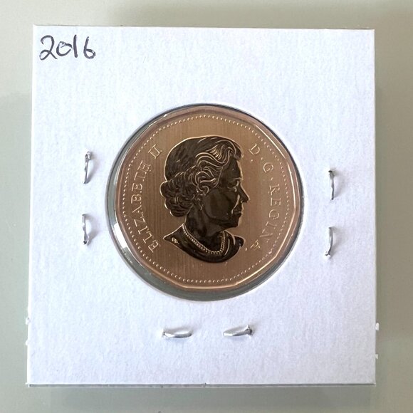 2016, 2017, 2018 and 2019 Canada Special Specimen $1 Loonies! - Picture 4 of 10